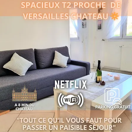 アパート Cosy T2 Proche De Paris Et Orly Avec Parking & Wifi